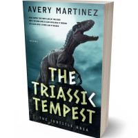 3D view of Te Papa Green #30299 - Premade Fantasy Book Cover