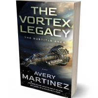 Tablet view of Bison Hide #30317 - Premade Science Fiction Book Cover