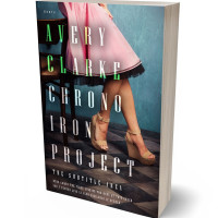 3D view of Shark #30345 - Premade Historical Book Cover