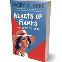 Tablet view of Chestnut Rose #30400 - Premade Abstract Book Cover