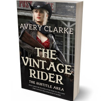 Tablet view of Cod Gray #30480 - Premade Western Book Cover