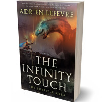 3D view of Premade Fantasy Book Cover - Cocoa Brown