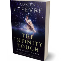 3D view of Premade Teen & Young Adult Book Cover - Ebony