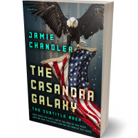 Tablet view of Shark #30809 - Premade Action & Adventure Book Cover