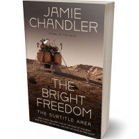 Tablet view of English Walnut #30951 - Premade Science Fiction Book Cover