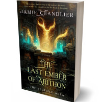 3D view of Premade Fantasy Book Cover - Rangoon Green