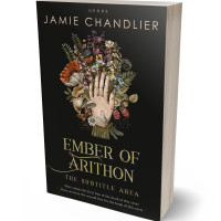 Tablet view of Cod Gray #31205 - Premade Poetry Book Cover