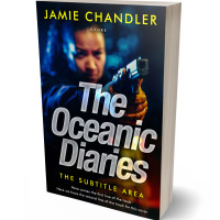 3D view of Premade Mystery & Thriller & Suspense Book Cover - Black