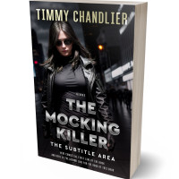 3D view of Premade Mystery & Thriller & Suspense Book Cover - Woodsmoke