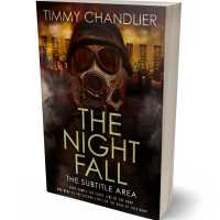 3D view of Premade Apocalyptica Book Cover - Asphalt