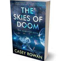 3D view of Cello #31851 - Premade Science Fiction Book Cover