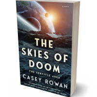 3D view of Shark #31857 - Premade Science Fiction Book Cover