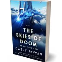 Tablet view of Ziggurat #31858 - Premade Science Fiction Book Cover