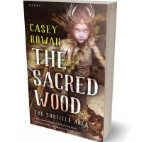 3D view of Premade Fantasy Book Cover - Bistre