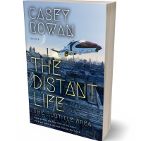 3D view of Cloud Burst #31973 - Premade Apocalyptica Book Cover | BookCoverZone