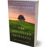 3D view of Premade Nature Book Cover - Lisbon Brown