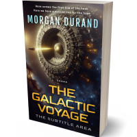 3D view of Thunder #32176 - Premade Science Fiction Book Cover