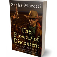 Tablet view of Crowshead #32257 - Premade Western Book Cover