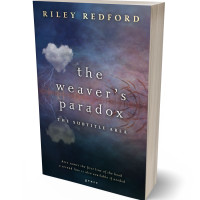 3D view of Bright Gray #32329 - Premade Poetry Book Cover