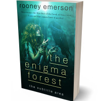 3D view of Bottle Green #32402 - Premade Fantasy Book Cover | BookCoverZone