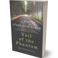 3D view of Fuscous Gray #32614 - Premade Travel Book Cover