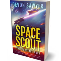 Tablet view of Voodoo #32690 - Premade Science Fiction Book Cover