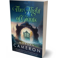 3D view of Premade Fantasy Book Cover - Te Papa Green