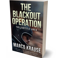 Tablet view of Thunder #33250 - Premade Action & Adventure Book Cover