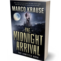 3D view of Premade Apocalyptica Book Cover - Cinder