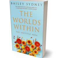 Tablet view of Powder Blue #33320 - Premade Poetry Book Cover