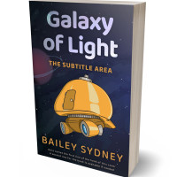 3D view of Unknown #33407 - Premade Science Fiction Book Cover