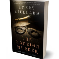 3D view of Premade Mystery & Thriller & Suspense Book Cover - Eternity