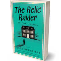 3D view of Premade Mystery & Thriller & Suspense Book Cover - Mountain Meadow