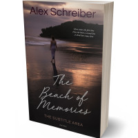 3D view of Premade Romance Book Cover - Dune