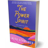 Tablet view of Blue Violet #335966 - Premade Abstract Book Cover