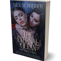 3D view of Premade Horror Book Cover - Charade