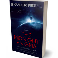 3D view of Premade Science Fiction Book Cover - Black Pearl