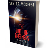 Tablet view of Copperfield #33945 - Premade Science Fiction Book Cover