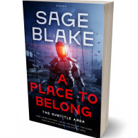 Tablet view of Charm #34181 - Premade Science Fiction Book Cover