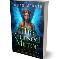 3D view of Premade Fantasy Book Cover - Mirage