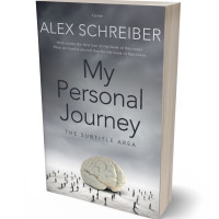 3D view of Premade Surreal Book Cover - Oslo Gray