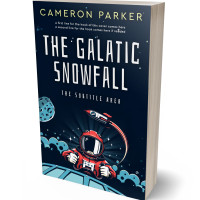 Tablet view of Black Pearl #34371 - Premade Science Fiction Book Cover