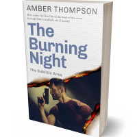 3D view of Premade Mystery & Thriller & Suspense Book Cover - Steel Gray