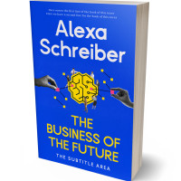 Tablet view of Science Blue #34661 - Premade Business Book Cover