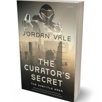 Tablet view of Armadillo #34711 - Premade Science Fiction Book Cover