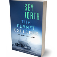 Tablet view of Astronaut #34722 - Premade Science Fiction Book Cover