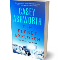 Tablet view of Geyser #34723 - Premade Science Fiction Book Cover