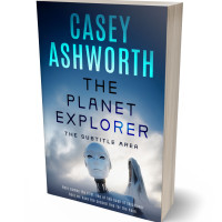 Tablet view of Ming #34724 - Premade Science Fiction Book Cover