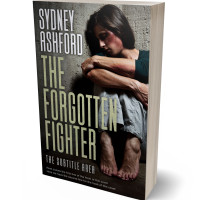 3D view of Taupe Gray #34863 - Premade Poetry Book Cover