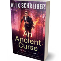 3D view of Premade Mystery & Thriller & Suspense Book Cover - Petite Orchid